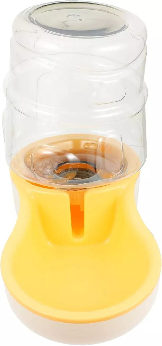 1pc Automatic Pet Water Dispenser Slanting Dog Water Bowl Feeder Deepened Drinking Trough Prevents Splashing for Cats and Dogs Capacity