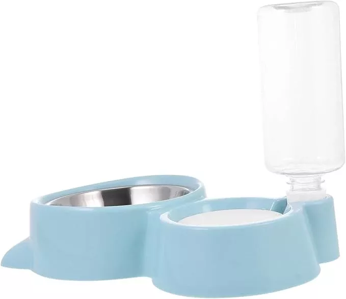 1pc Cat Automatic Water Dispenser -Choke Bowl Dual-use Pet Feeder for Dogs and Cats and Water Container for Home Use