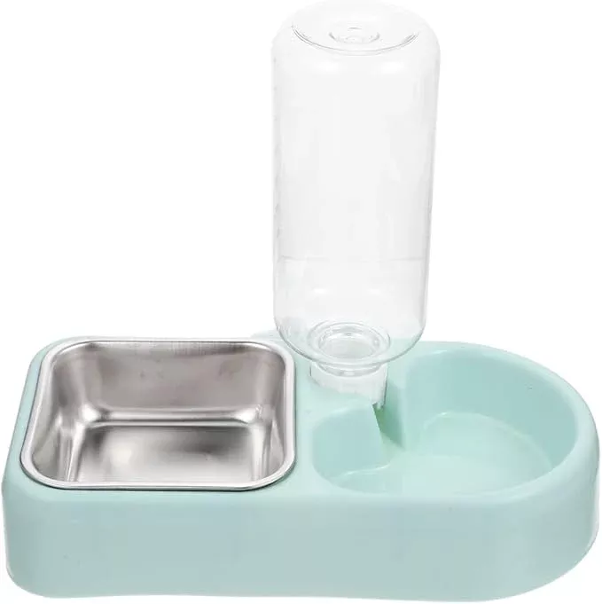 1Set Automatic Water Dispenser for Dogs and Cats Detachable Transparent Design Material Easy to Pet Feeder for Dogs Cats and Rabbits Pet Supply
