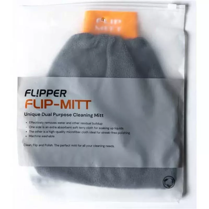 2-in-1 Microfiber Aquarium Cleaning Mitt – 1 pk – Flipper
