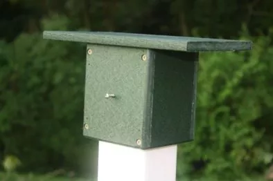 4×4 Post Mount Green
