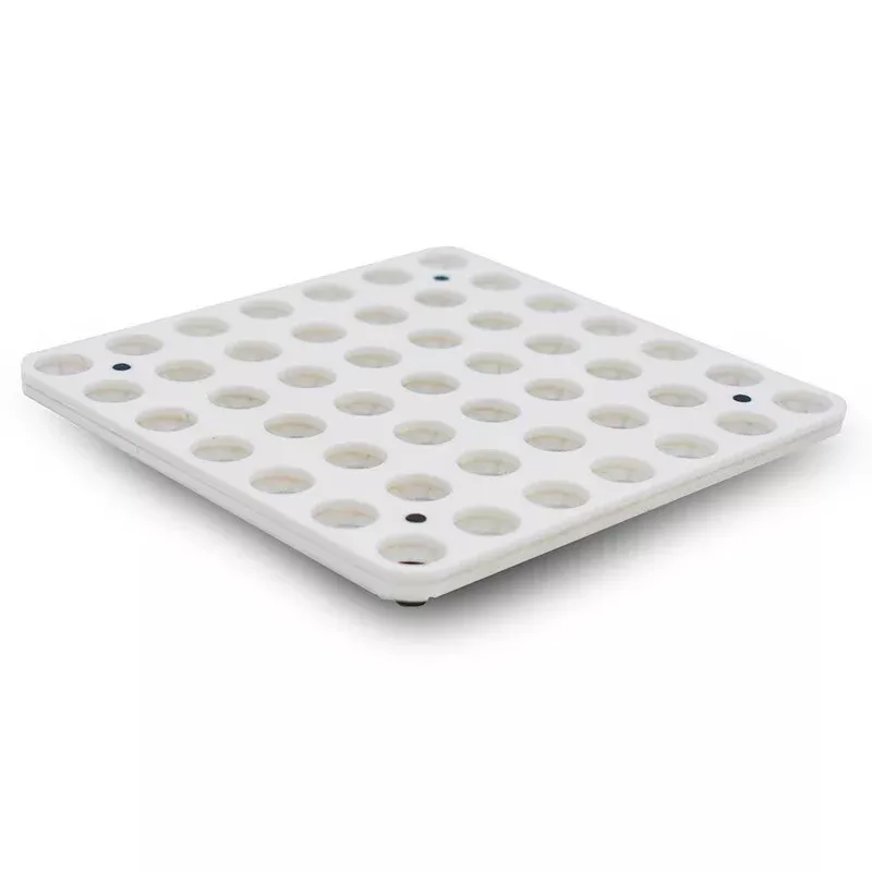 48 Hole Frag Tray, White w/Frag Lock – PNW Customs
