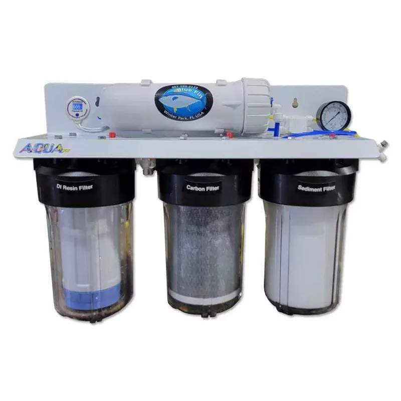 500 GPD 4-Stage RO/DI Blue Fin System – AquaFX