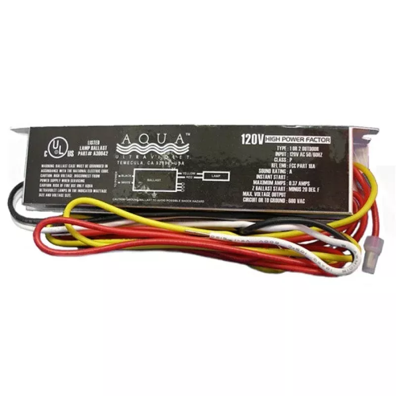 Aqua Ultraviolet UV Sterilizer 40 Watt Replacement Transformer Raw Ballast @ Fish Tanks Direct