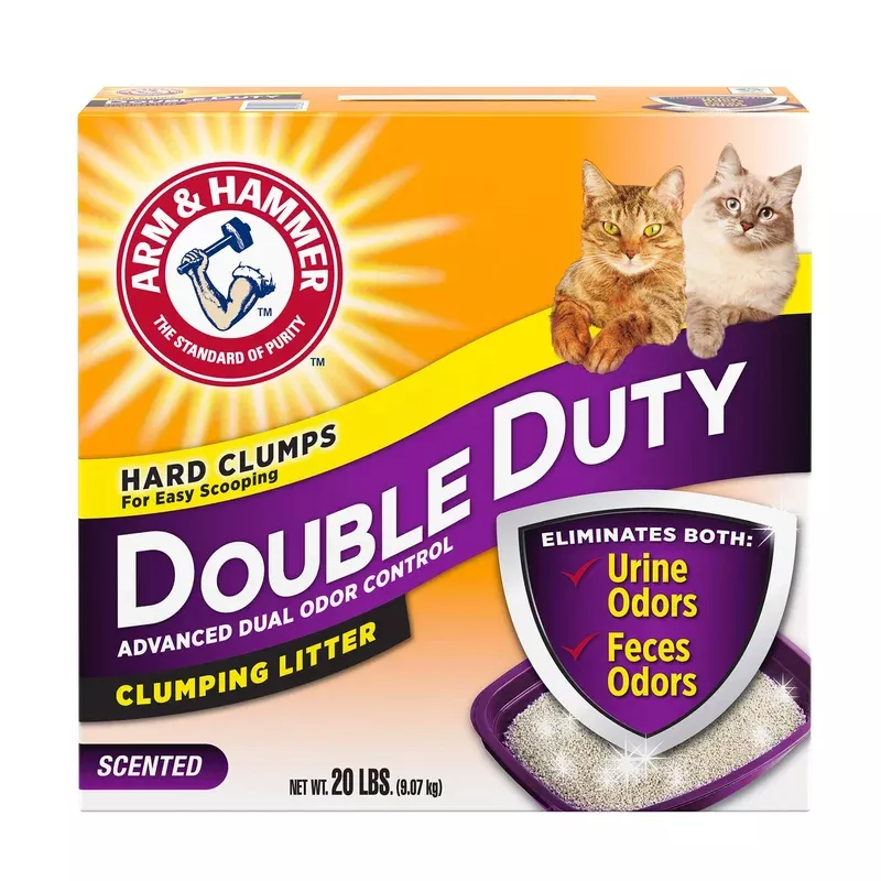 Arm Hammer Double Duty Clumping Litter 20lb Box