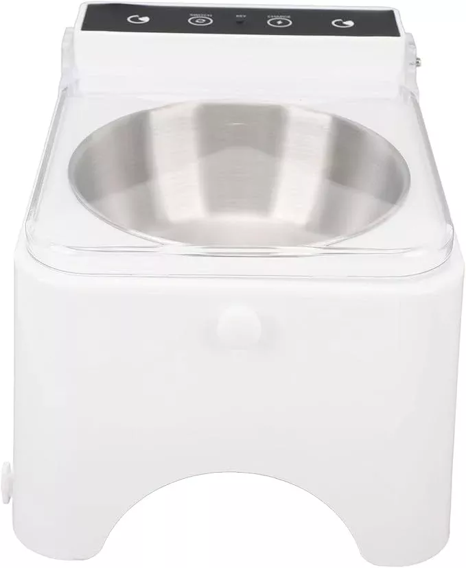 Automatic Cat Feeder with Infrared Sensor Cover,Open Lid Pet Feeder Dog Cat Feeding Bowl Open Cover Pet Feeder Automatic Cover Pet Feeder Induction Pet for Small Medium Pet