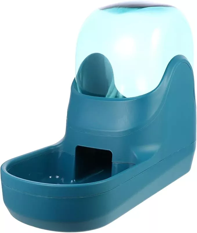 Automatic Pet Water Dispenser Capacity Gravity Waterer for Dogs and Cats Non-Slip Base Easy to Clean for Keeping Pets Hydrated