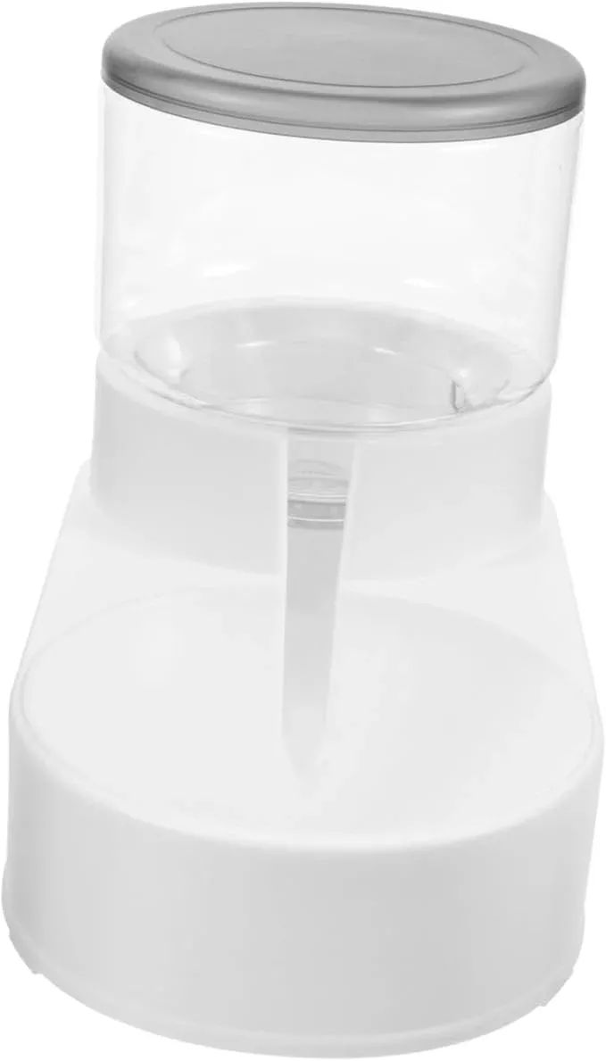 Automatic Pet Water Dispenser for Cats and Dogs Compact and Easy to Use Sturdy Design Texture for Easy Monitoring for Home and Travel