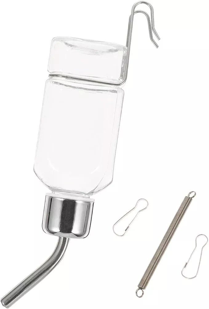 Automatic Pet Water Dispenser Leak Hanging Water Feeder for Dogs and Cats Transparent Design Comfortable Drinking for Pets
