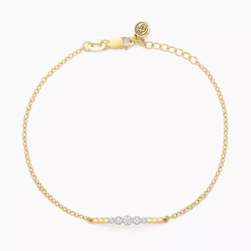 Beaded Connection Chain Bracelet