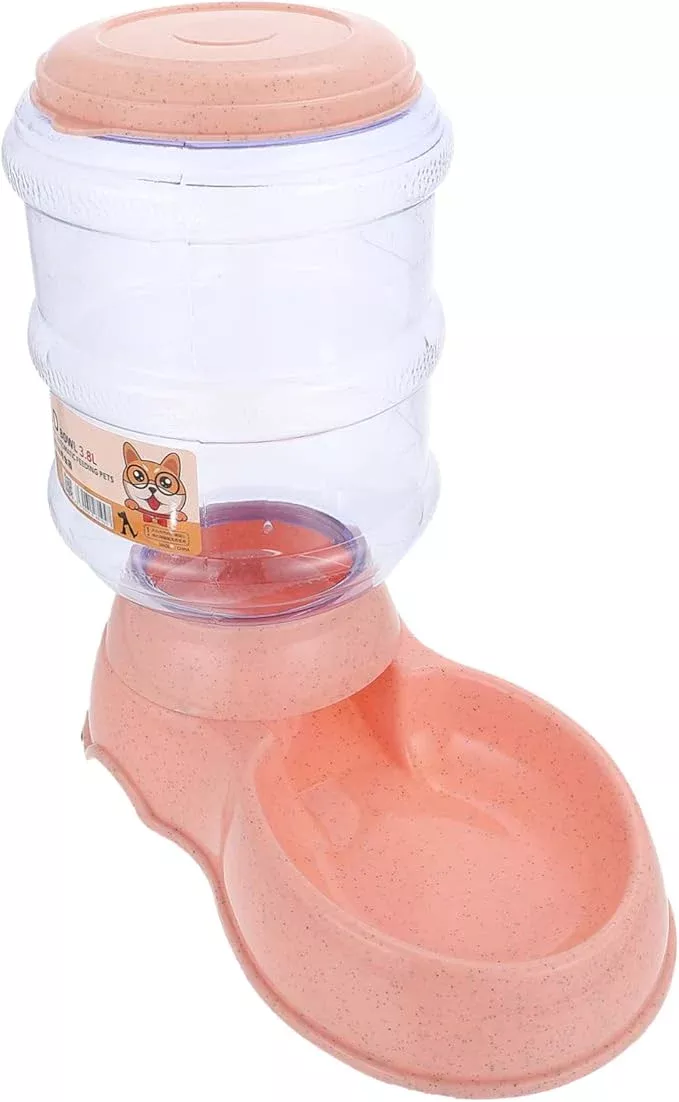 Beaupretty Automatic Pet Food Dispenser Capacity Indoor Feeder for Cats and Dogs Convenient Food Storage Bowl Smooth Surface Design for Safe Feeding Home Pet Supply