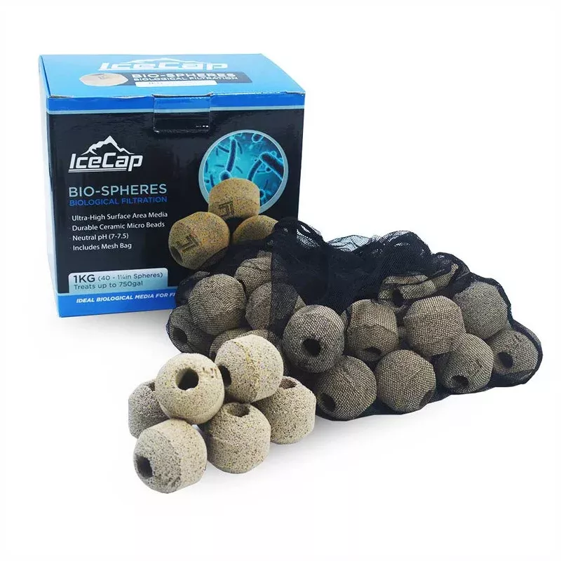 Bio-Sphere Biological Filter Media (1KG) – IceCap