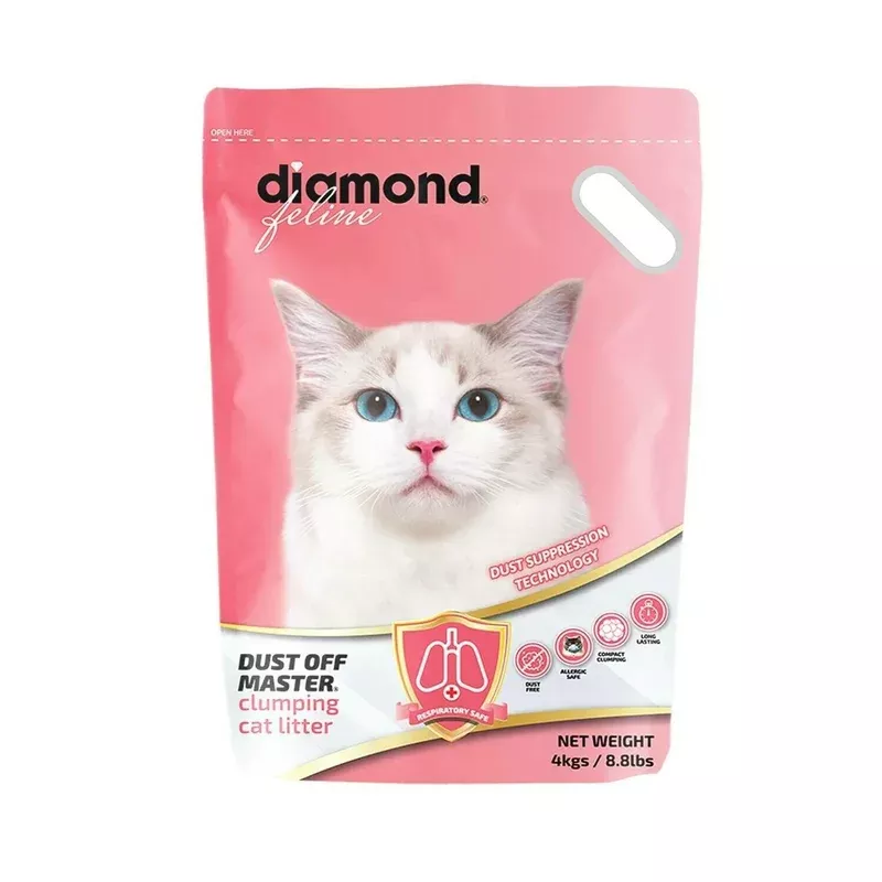 Cat Litter Diamond Dust Off Master 4kg