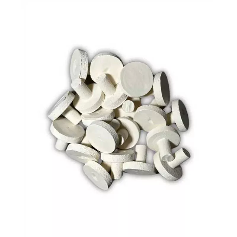 Ceramic Frag 1 Plug (250 pack) WHITE – Eva Aquatics