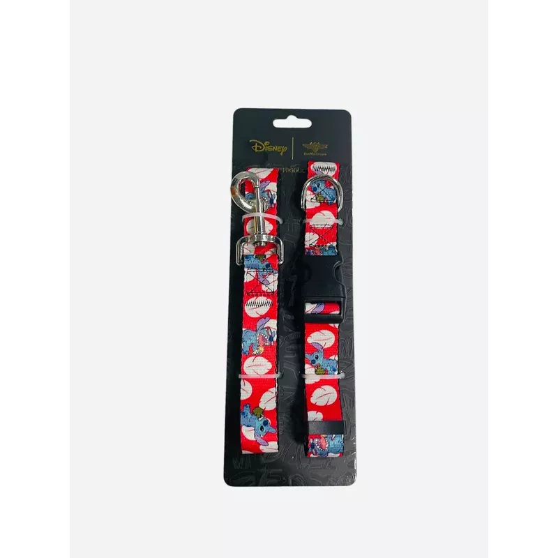 collar and leash disney stitch