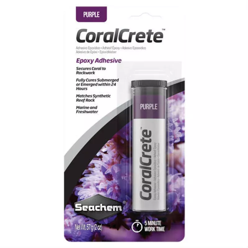CoralCrete Purple Epoxy (2 oz) – Seachem