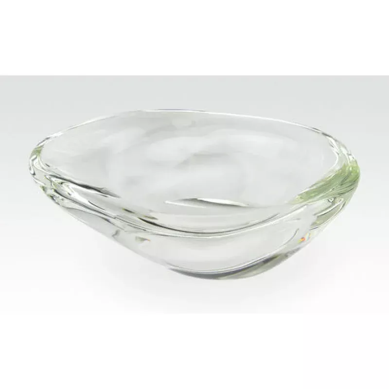 Crystal Glass Bowl – Free Form Shape