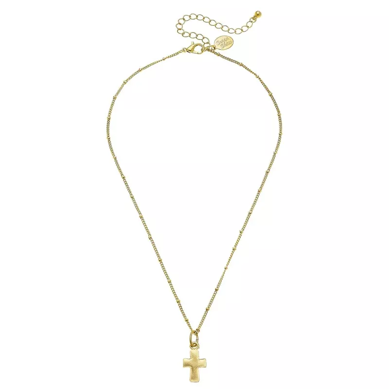 Dainty Small Cross Necklace