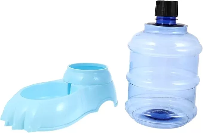 Dog and Cat Automatic Water Feeder Non-Slip Bowl for Pets Random Color