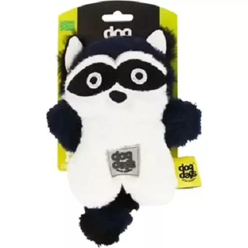 DOG DAYS RACOON PLUSH W/SQUEAKER 17CM