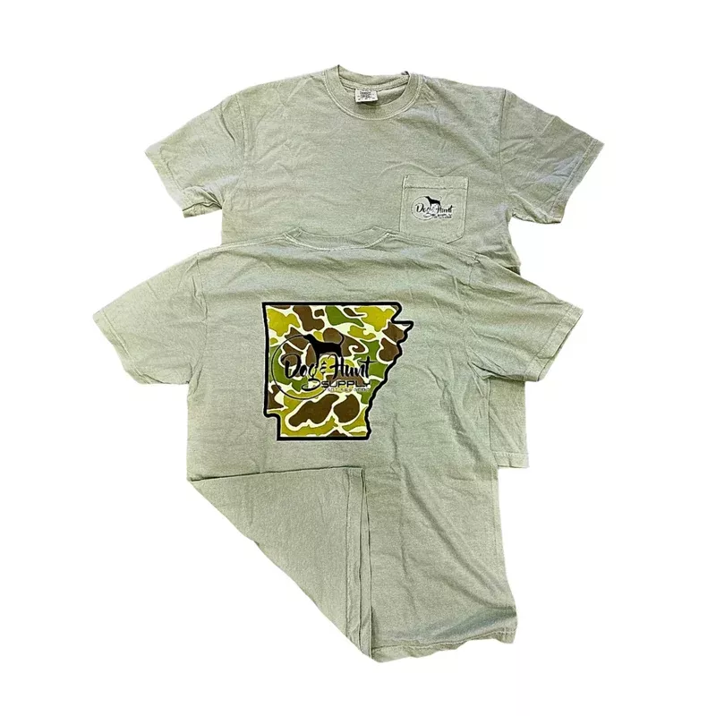 Dog and Hunt Arkansas Camo T-Shirt