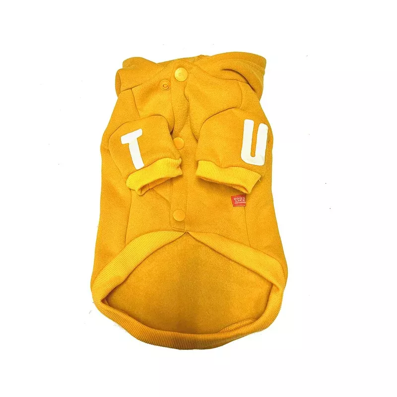 DOGSD LIFE ULTIMUTT HOODIE SMALL (YELLOW)