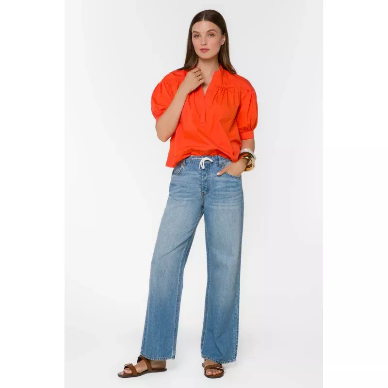 Dory Top|Spicy Orange|XS&S&M&L