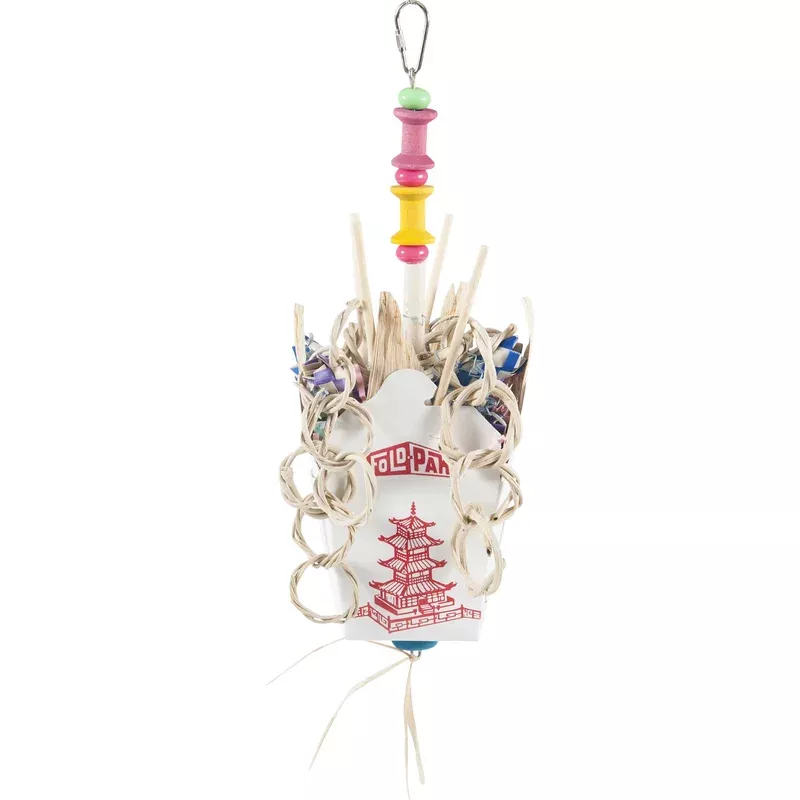 A&E Cage Co Chinese Take Out Bird Toy