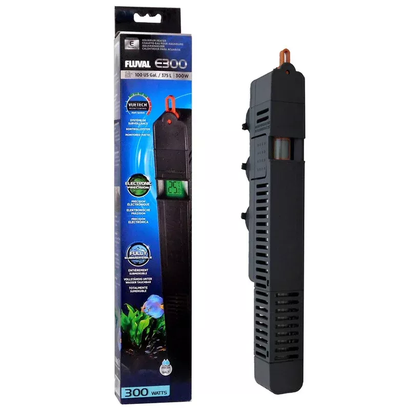 E300 Watt Digital Aquarium Heater (up to 100 Gallons) – Fluval