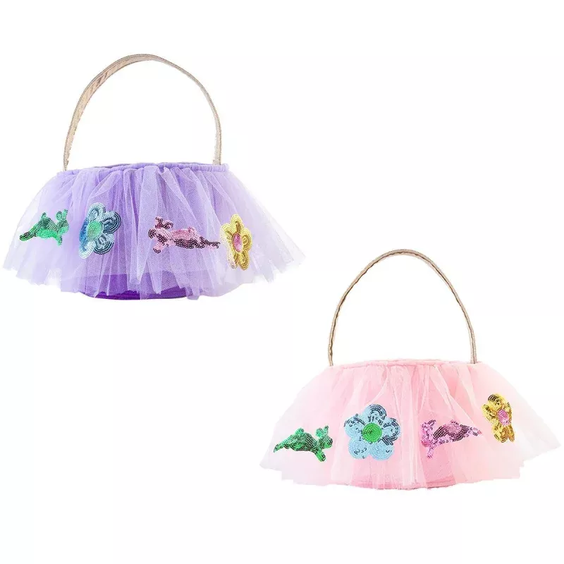 Easter Tutu Baskets|Pink&Lavender