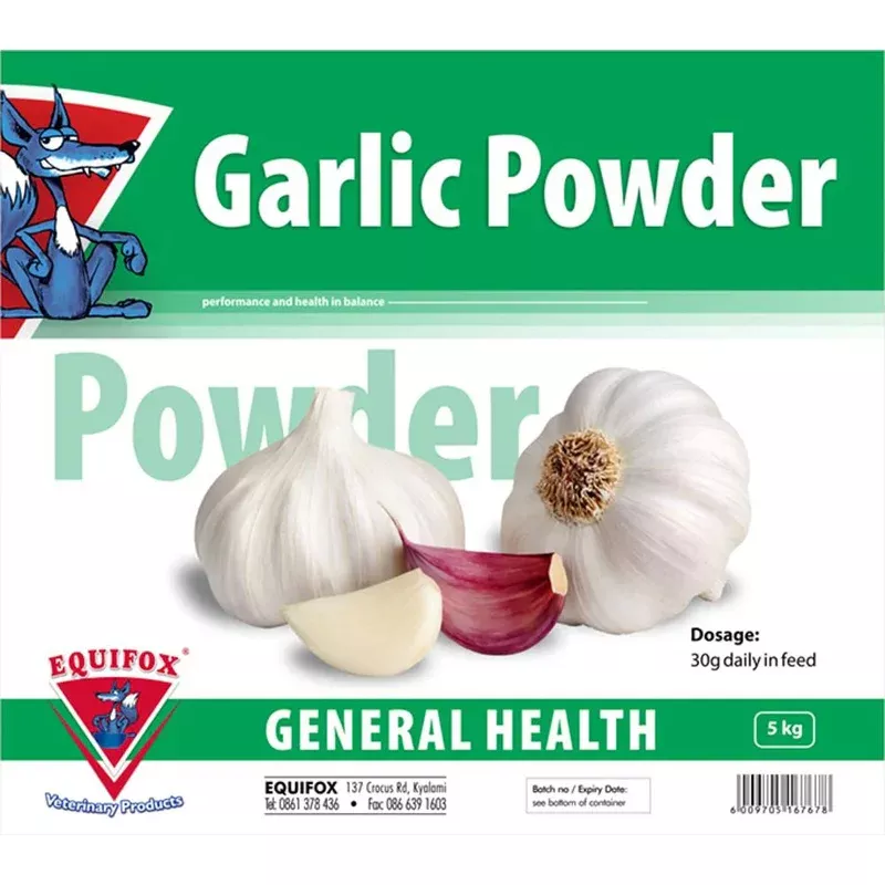 EQUIFOX GARLIC POWDER 1KG