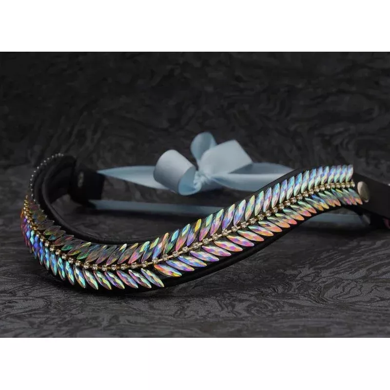 Equos White feather Browband