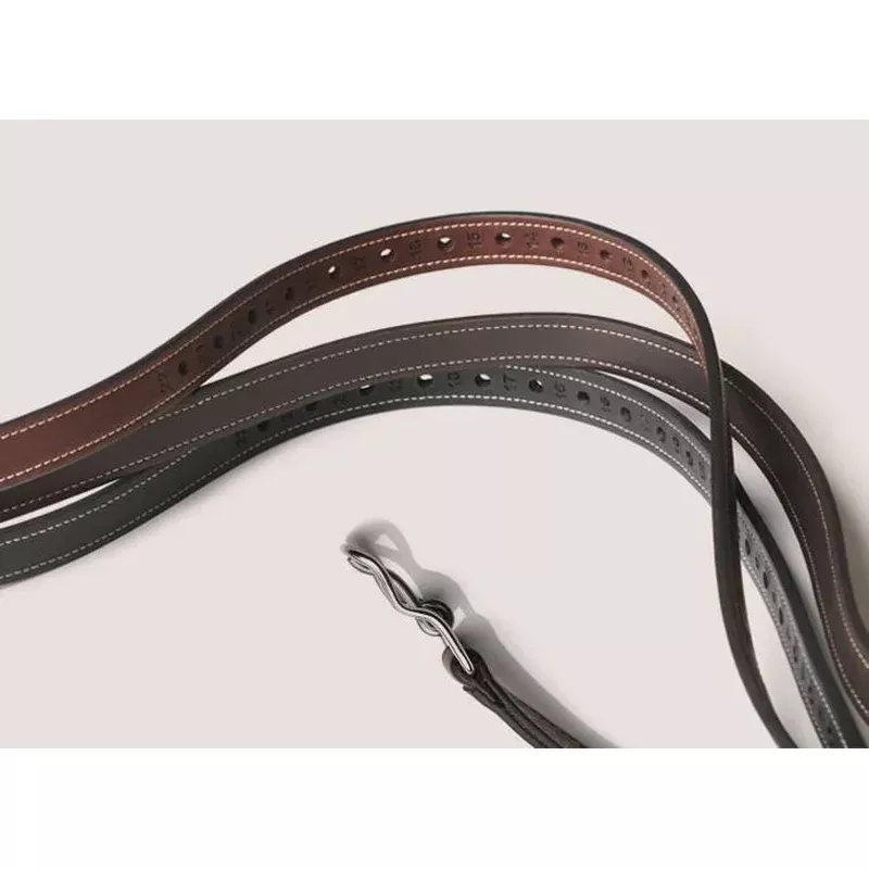 ERREPLUS GOLD LINE STIRRUP LEATHERS BLACK