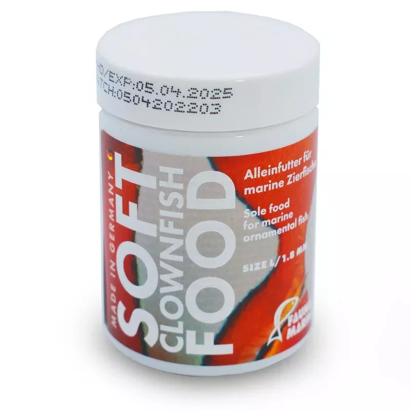 (EXPIRED 4/26) Soft Clownfish Food Large Pellets (100 ml) – Fauna Marin