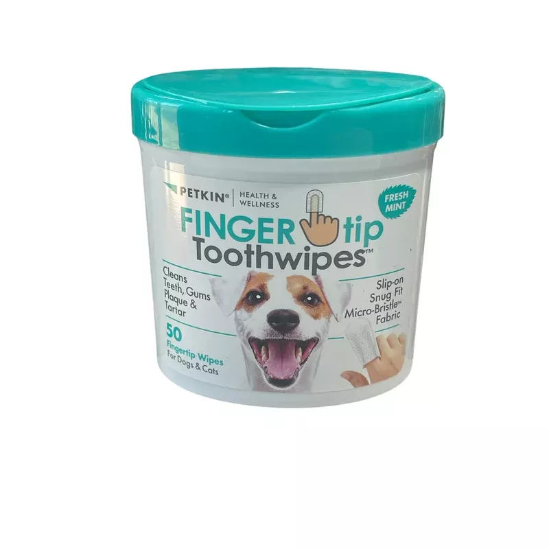 finger tip toothwipes 50 fingertips wipes