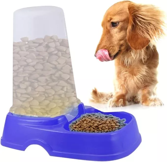 FRCOLOR Automatic Pet Feeder for Dogs and Cats Food Dispenser with Premium Design for Busy Pet Parents Convenient for Stays