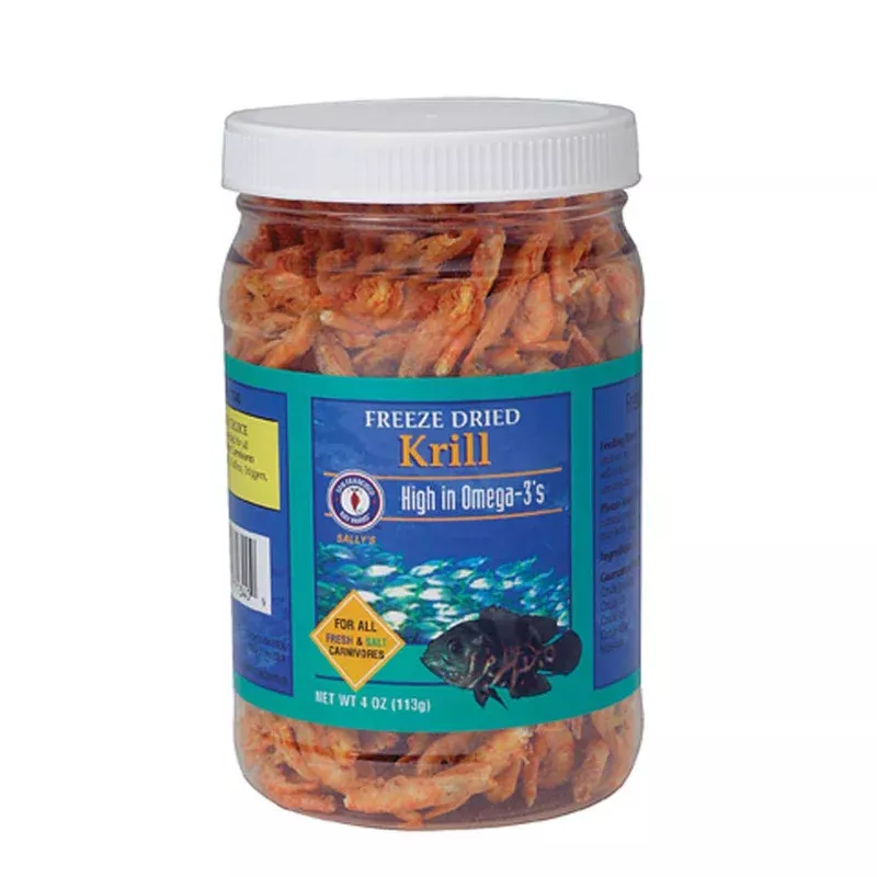 Freeze Dried Krill Fish Food (4 oz) – San Francisco Bay Brand