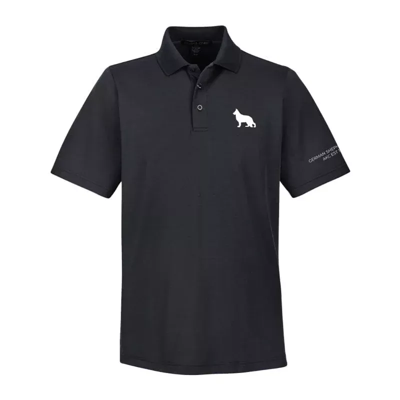 German Shepherd Dog Embroidered AKC Men’s Polo