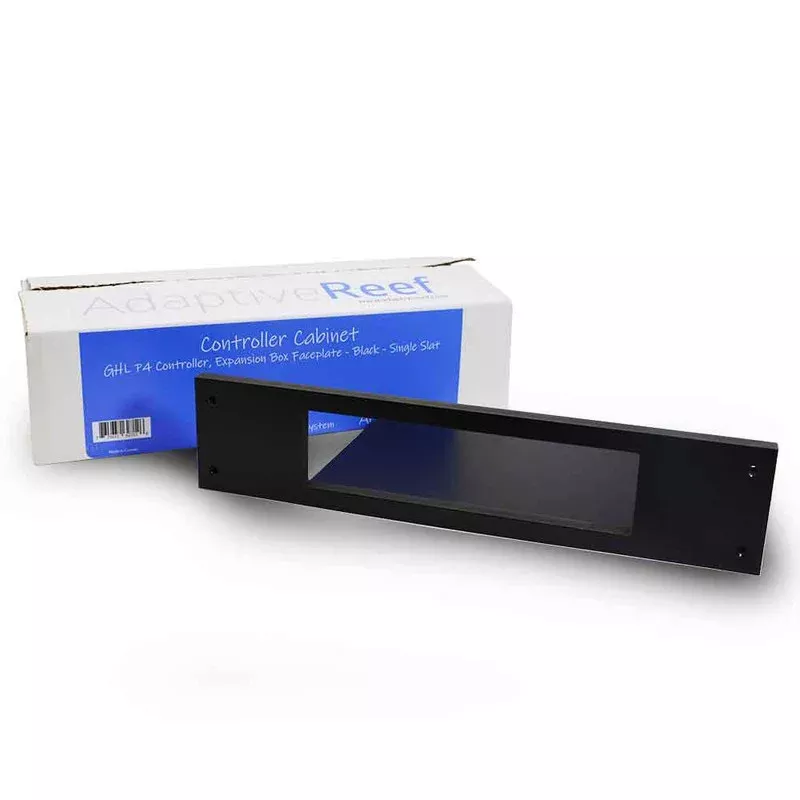 GHL P4 Controller & Expansion Box Faceplate – Black – Adaptive Reef