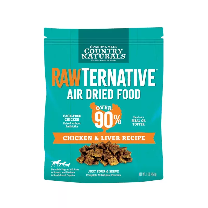 Grandma Mae’s Rawternative Air Dried Dog Food 1lb