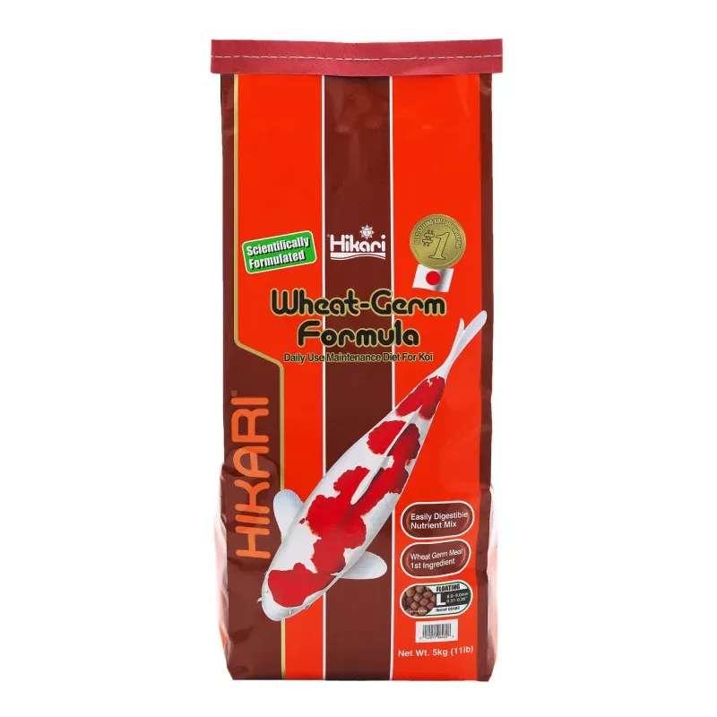 Hikari Wheat-Germ Formula KOI Floating Pellet Large 11 lbs