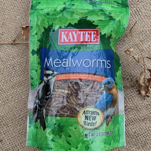 Kaytee 3.5oz Dried Mealworms