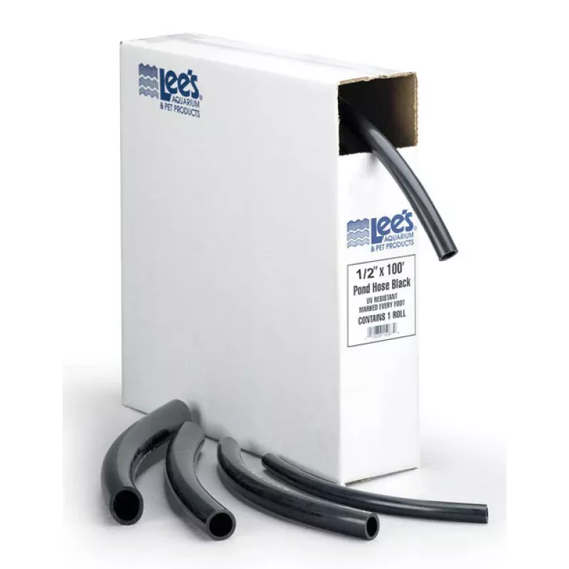 Lee’s Black Tubing 1/2 ID 100 Ft. Roll