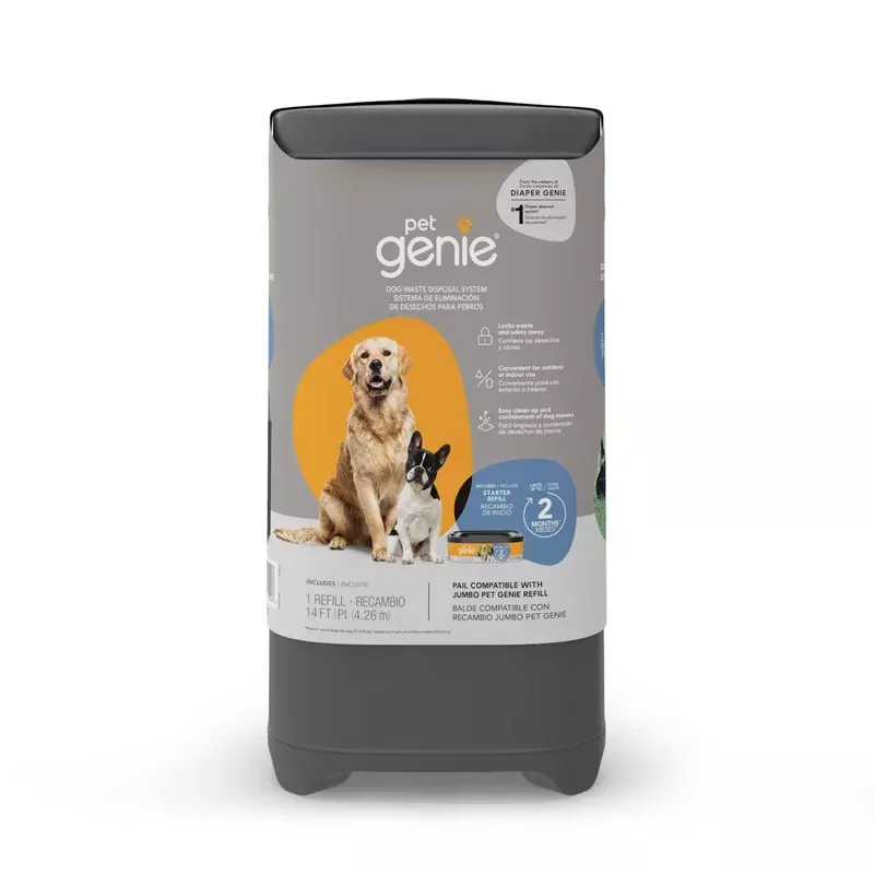 Litter Genie Pet Genie Pail System Grey