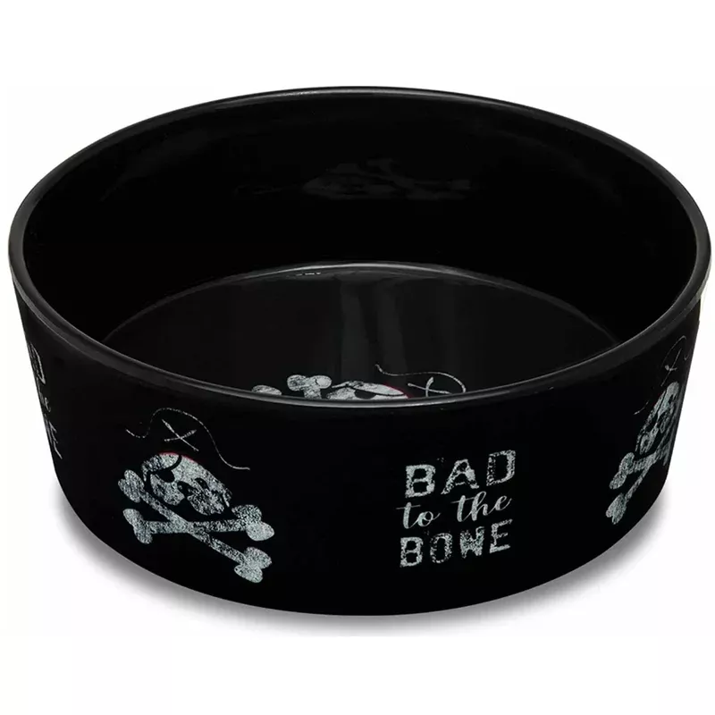Loving Pets Dolce Moderno Bowl Bad to the Bone Design Large