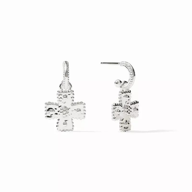Malta Canterbury Hoop & Charm Earring