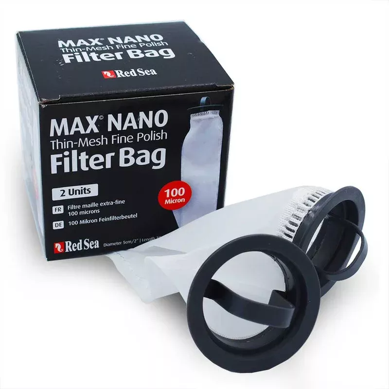 Max Nano 100 Micron Thin Mesh Filter Sock (2 Units) – Red Sea