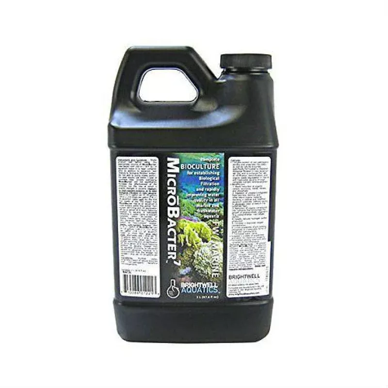 MicroBacter 7 (1L – 33 oz) Complete Bioculture for Marine & Freshwater – Brightwell