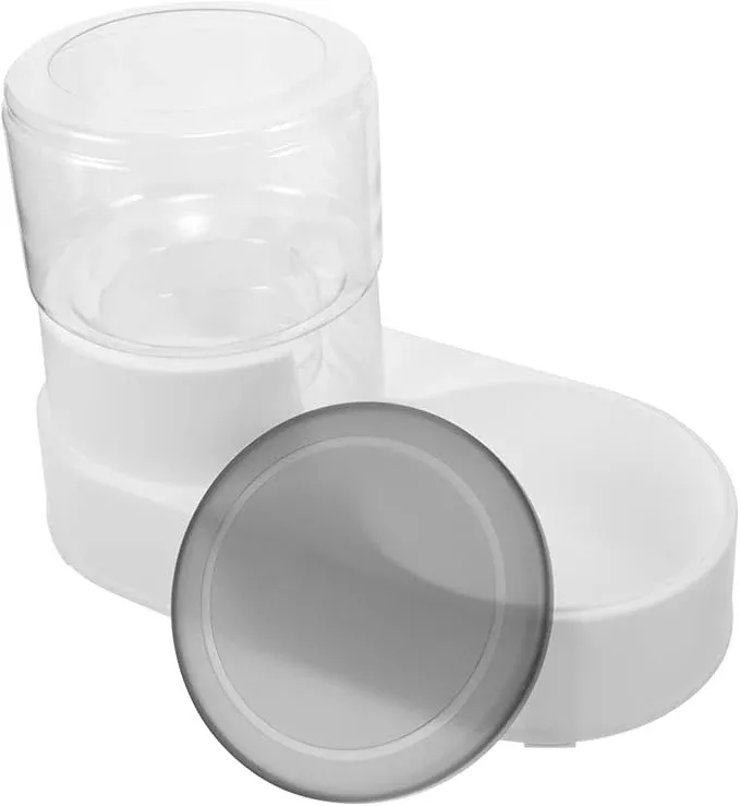 Milisten Automatic Pet Feeder and Water Dispenser for Dogs and Cats Lightweight Durable Design for Home Professional Use Controlled Portion Feeding System