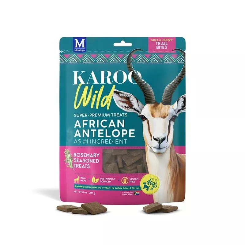 MONTEGO KAROO WILD ROSEMARY TRAIL BITES 227G